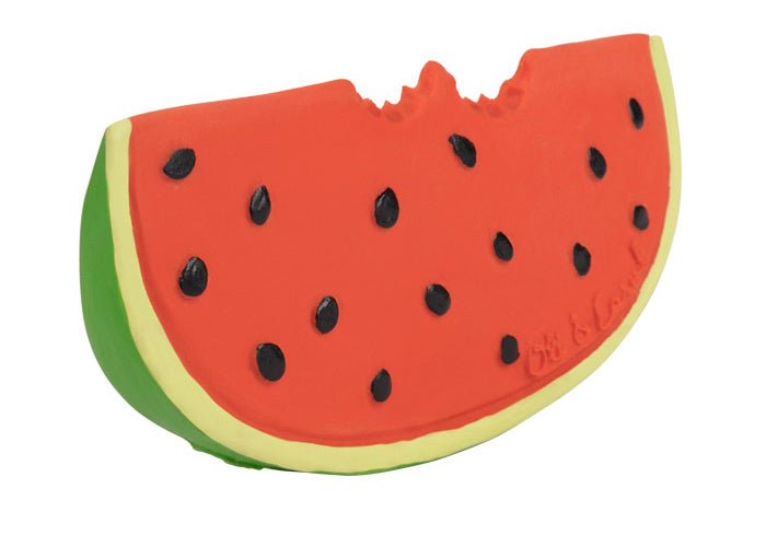 Mordedor de caucho Wally the watermelon - Olokuti