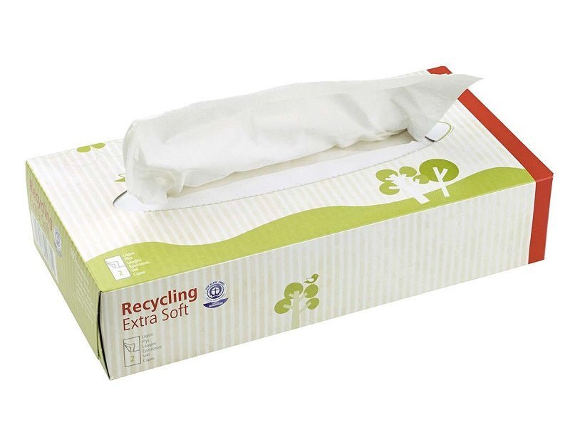 Pañuelos de papel reciclado Memo. Caja de 100 uds. – Olokuti