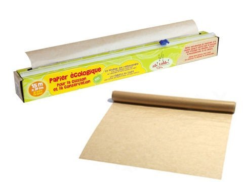 Papel hornear/conservación eco, bobina 15m dispensador - Olokuti
