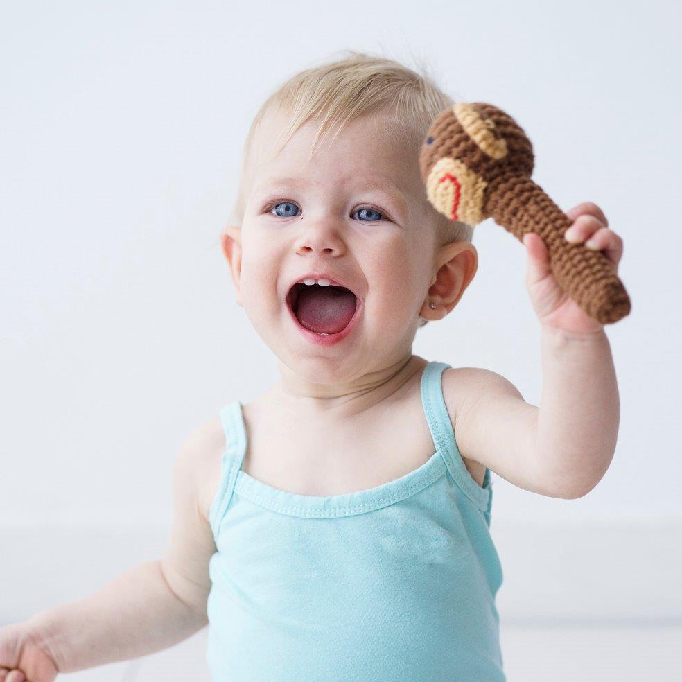 Sonajero Crochet Animales - Olokuti