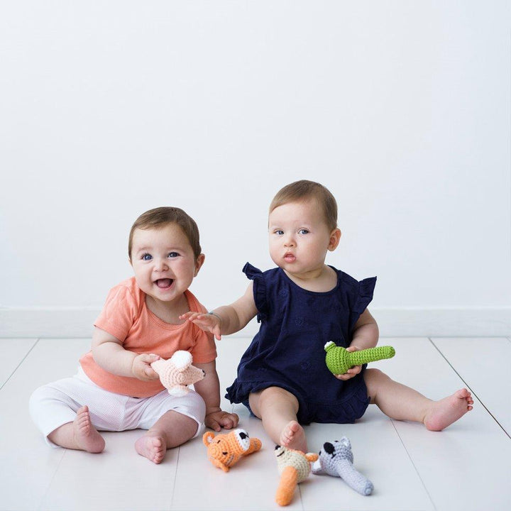 Sonajero Crochet Animales - Olokuti