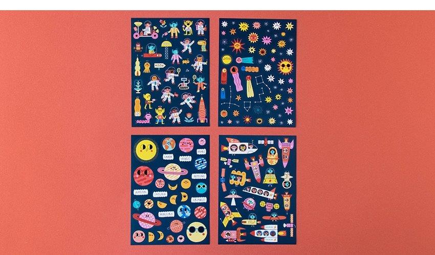 Space Stickers - Olokuti