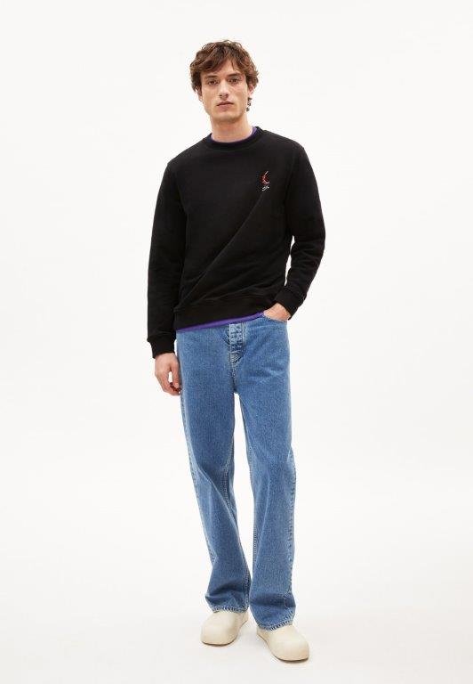 Sudadera BAARO PIXXEL Negro - Olokuti