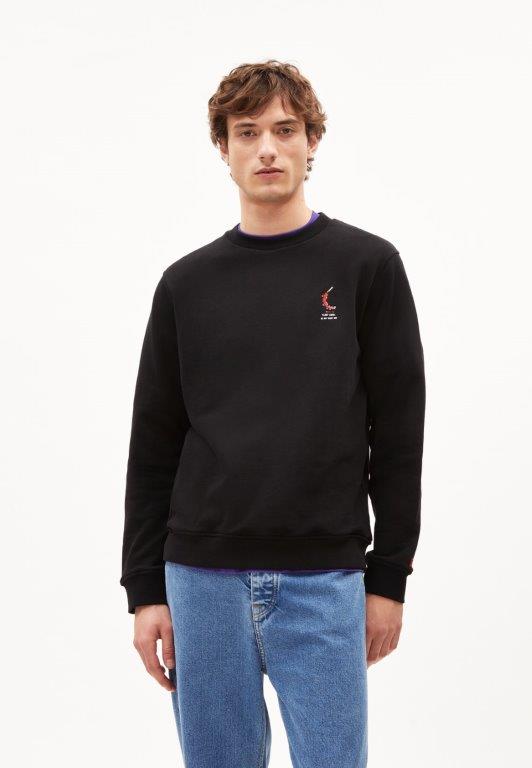 Sudadera BAARO PIXXEL Negro - Olokuti