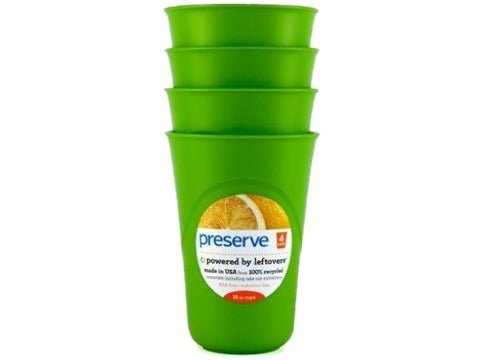 Vasos diario verde 480 ml. Set de 4 uds. - Olokuti