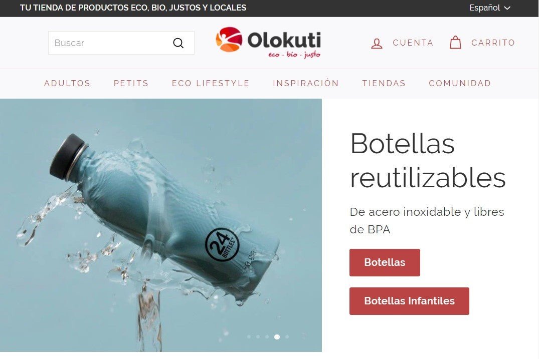 Nueva versión web Olokuti.com - Olokuti