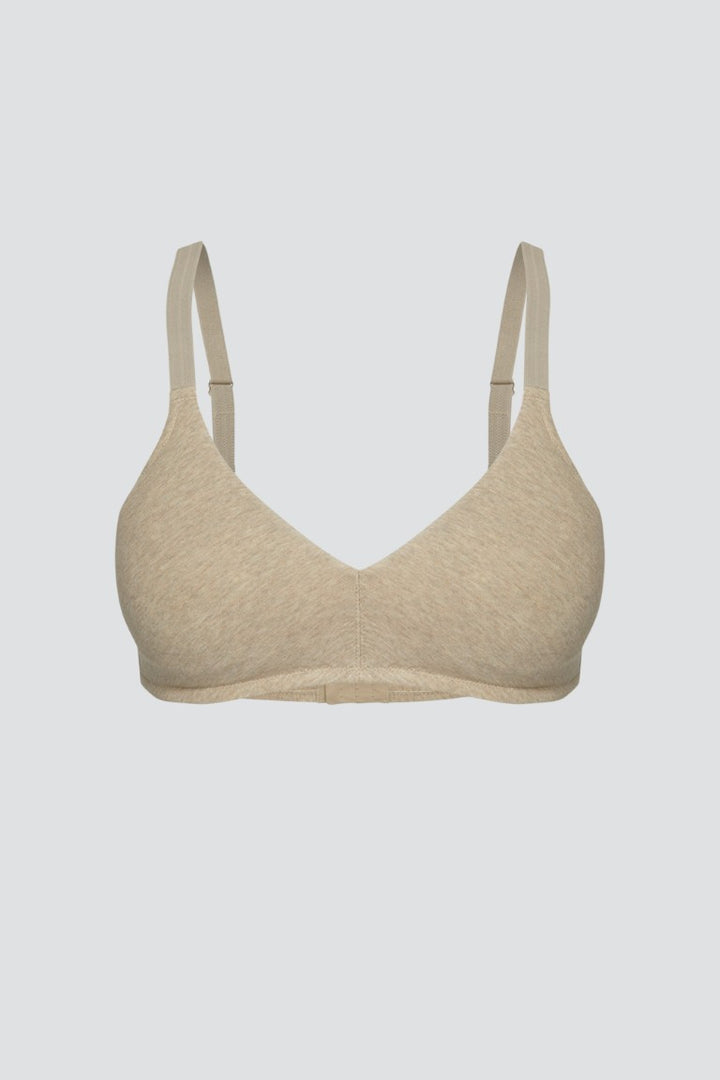 Sujetador sin aros Beige mezcla