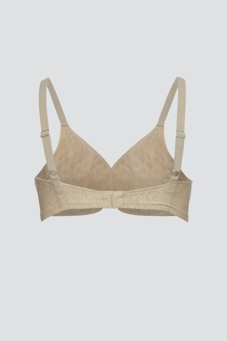 Sujetador sin aros Beige mezcla