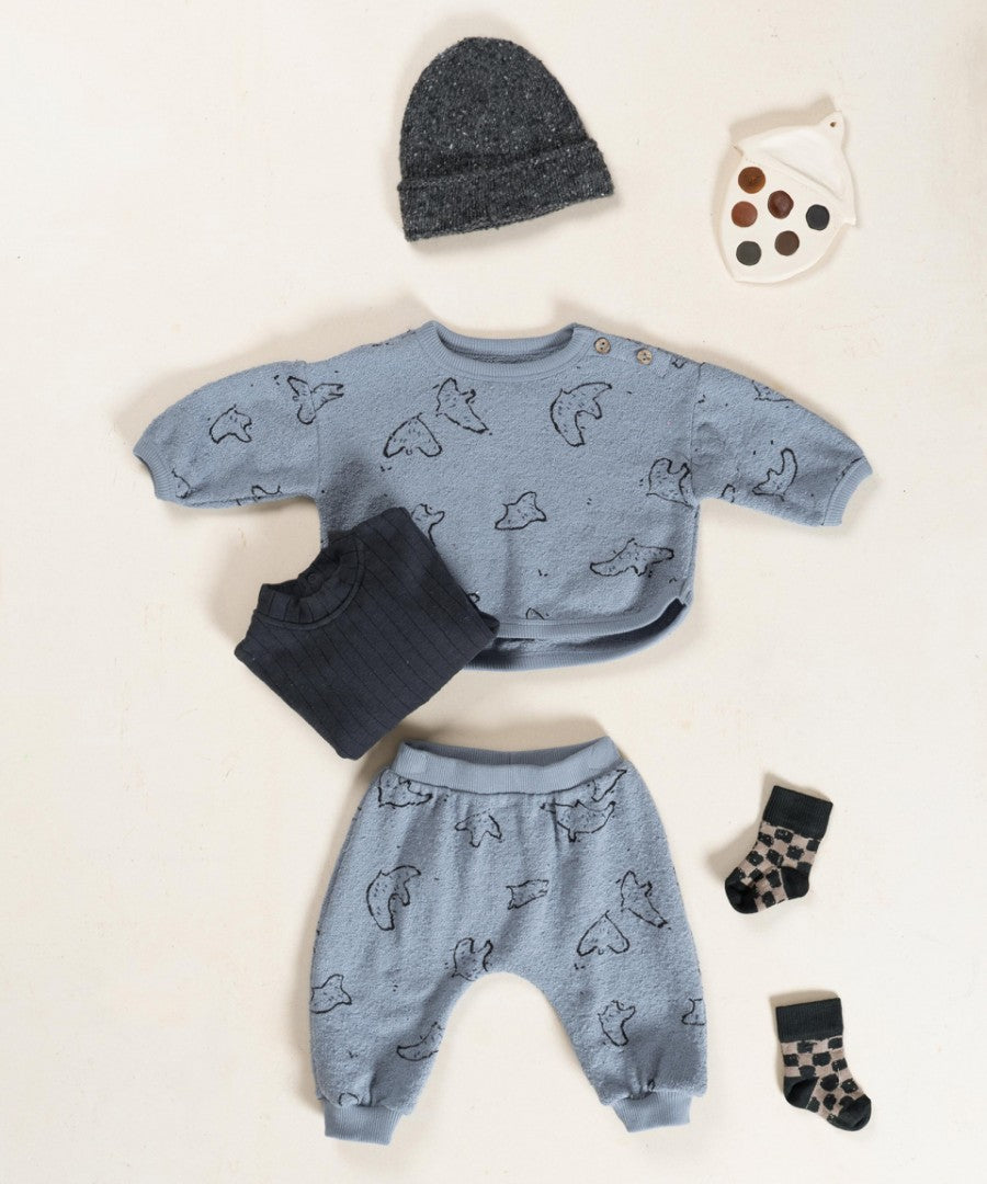 Sudadera Jersey estampada Watercolor