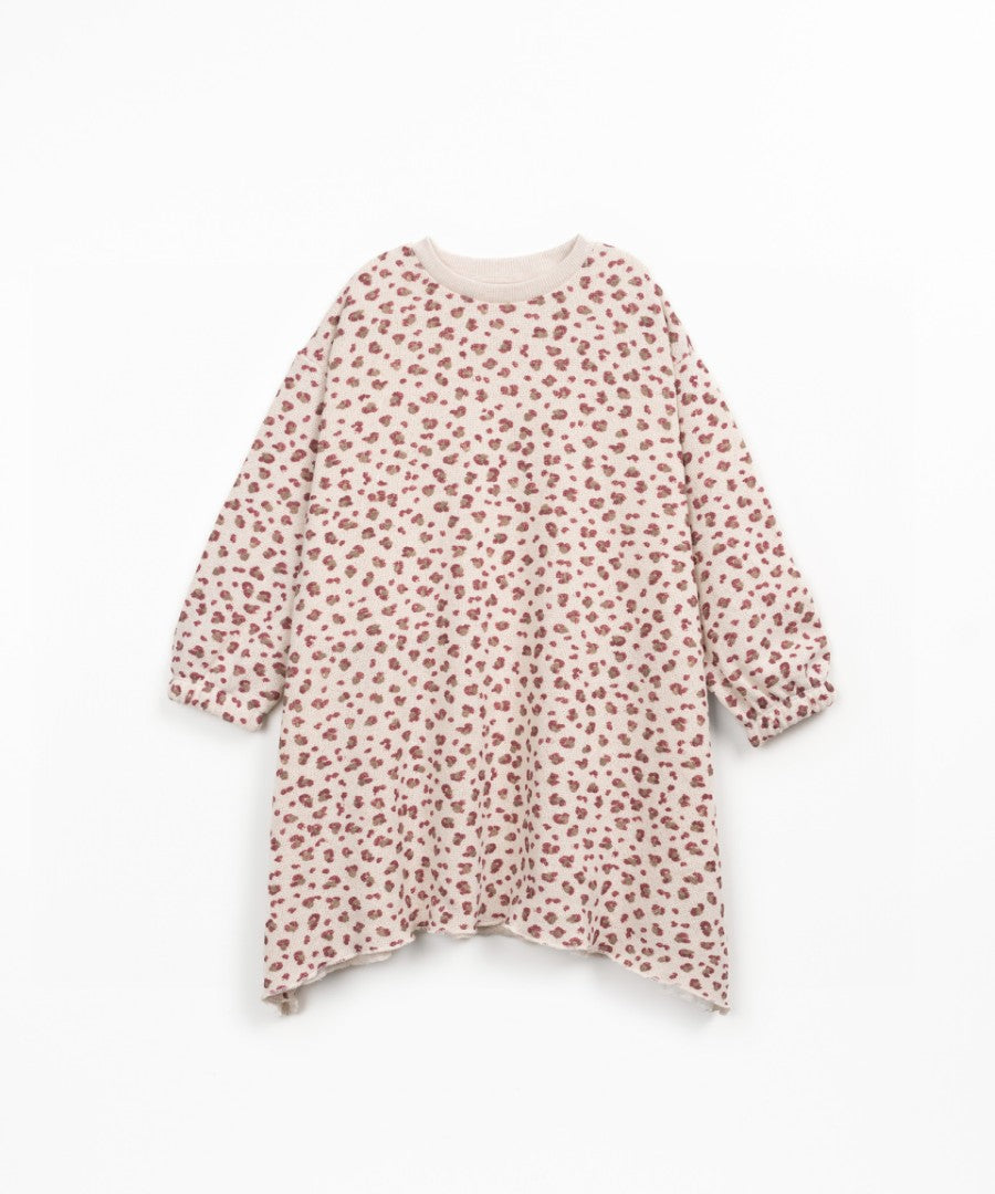 Vestido Jersey estampado Pencil