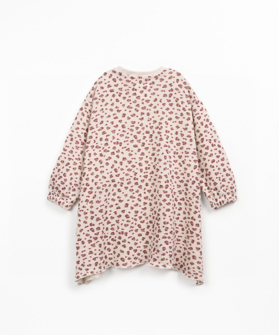 Vestido Jersey estampado Pencil