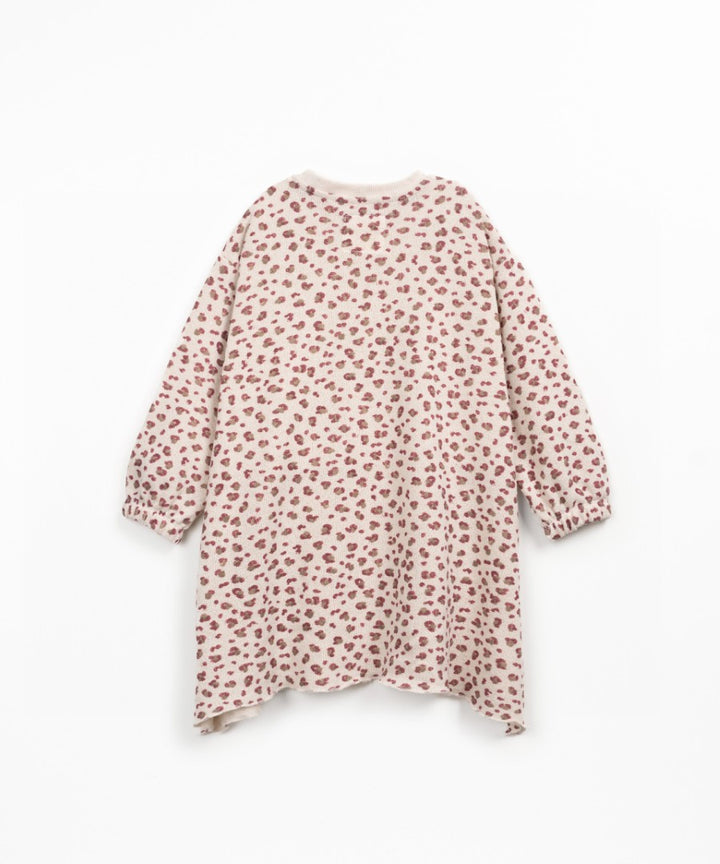 Vestido Jersey estampado Pencil