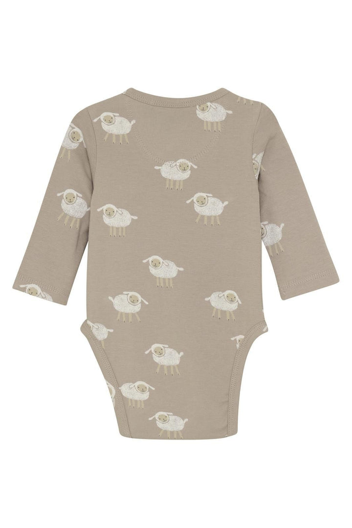 Body ajustable manga larga Sumrall Animales Sand/Nude