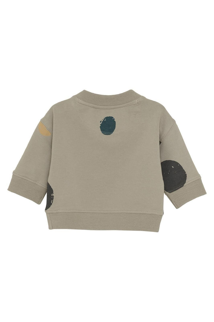 Sudadera Snowflake Abstract Pattern Crudo
