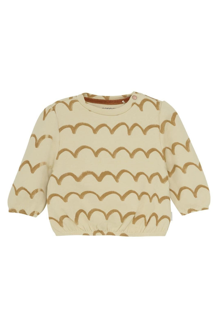 Sudadera Thiells estampado Abstract Crudo
