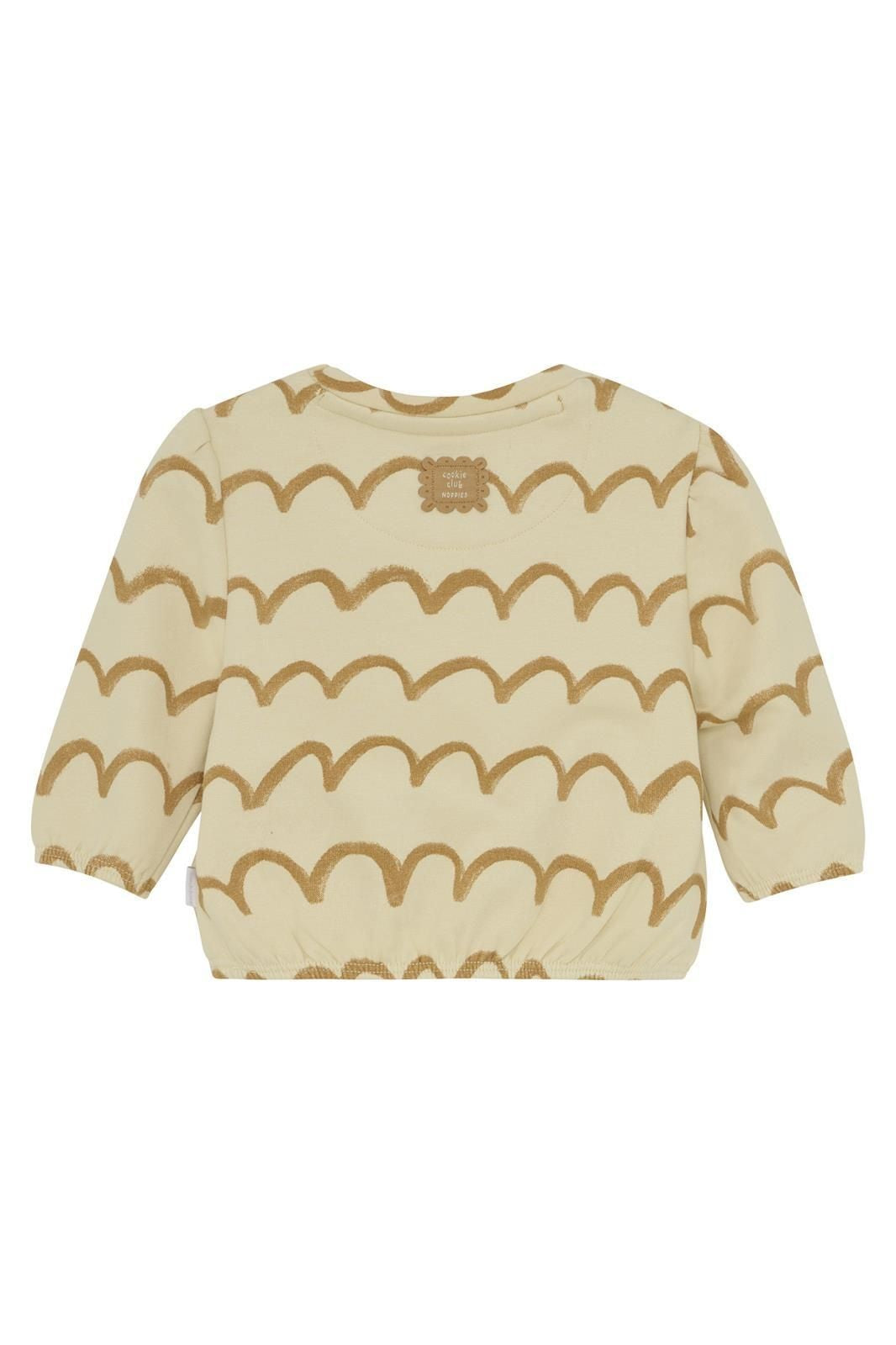 Sudadera Thiells estampado Abstract Crudo