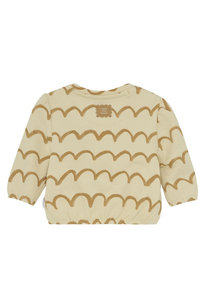 Sudadera Thiells estampado Abstract Crudo