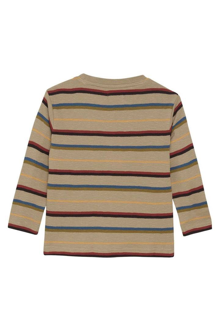 Camiseta Ranlo Rayas Sand/Nude