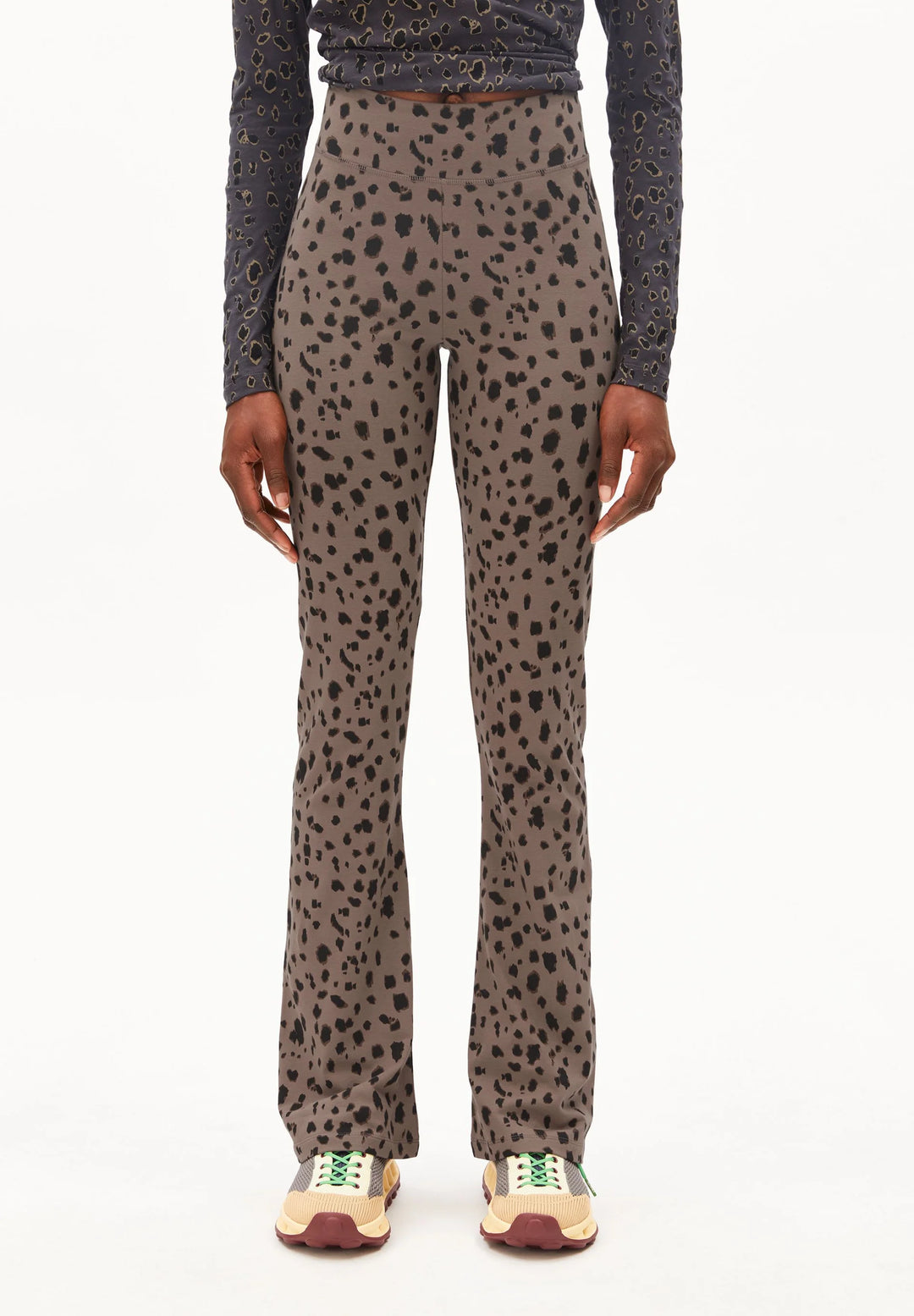 Leggings LEO REHMAA Walnut cream