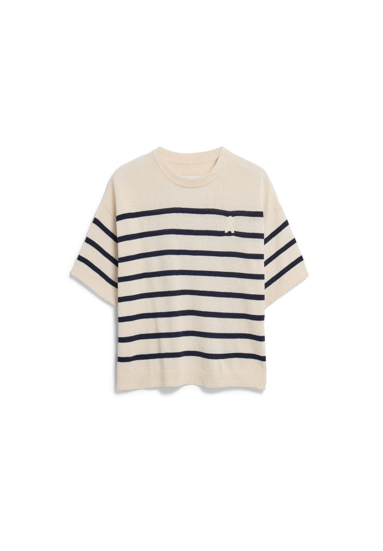 Suéter STRIPE LINEN BLEND Rayas Undyed-Tinted navy