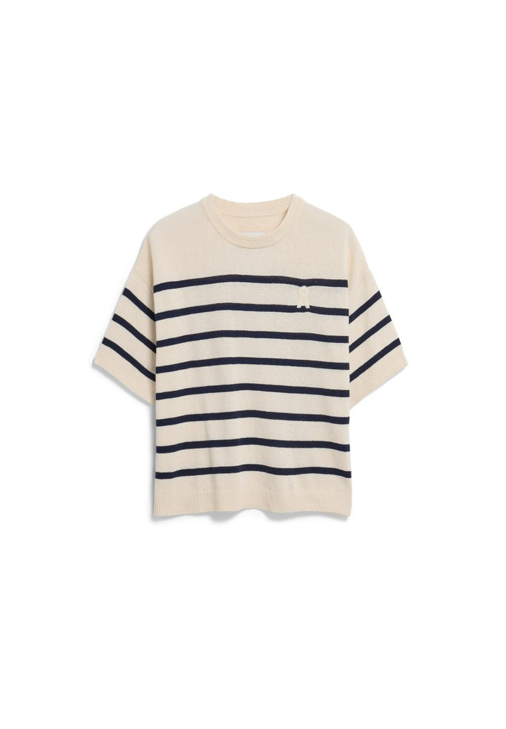 Suéter STRIPE LINEN BLEND Rayas Undyed-Tinted navy