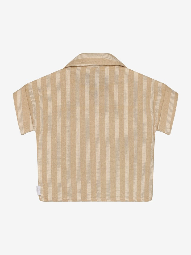 Camisa m/c Rayas Irish Cream