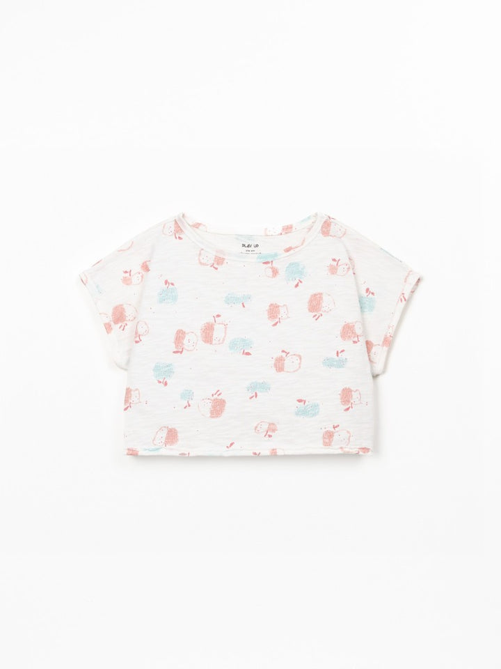 Camiseta Jersey Flamé Estampada Creation