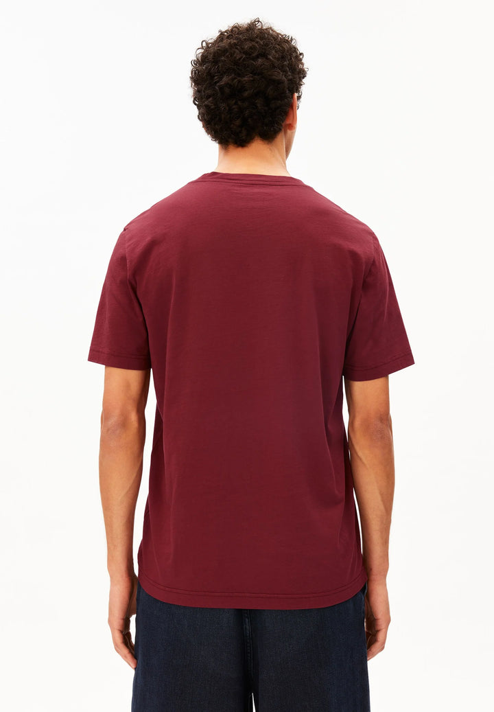 Camiseta JAAMES Velvet red