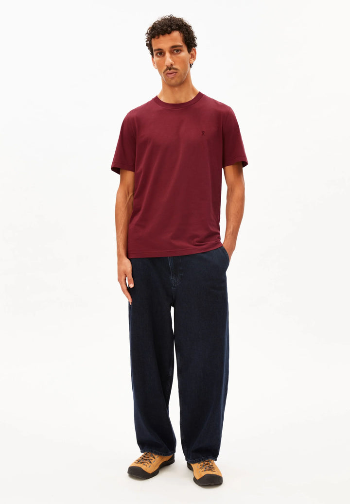 Camiseta JAAMES Velvet red