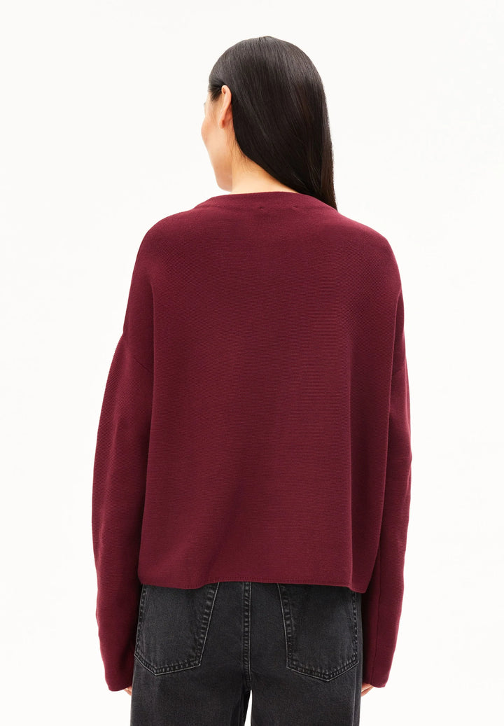 Suéter MERINAA LINKS LINKS Velvet red