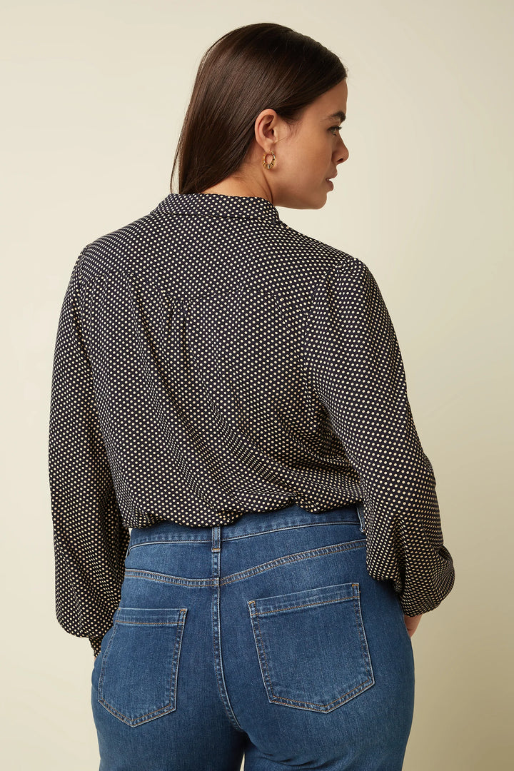 Blusa Carina Piper Ink Blue
