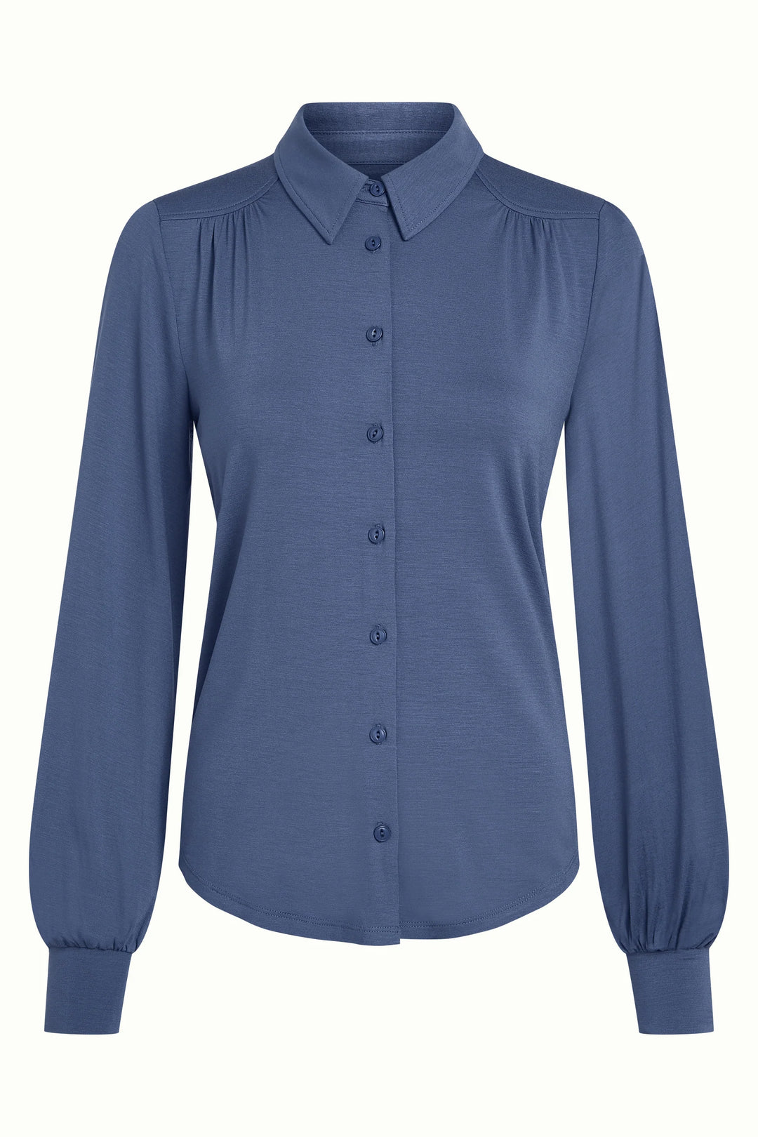 Blusa Carina Light Shadow Blue
