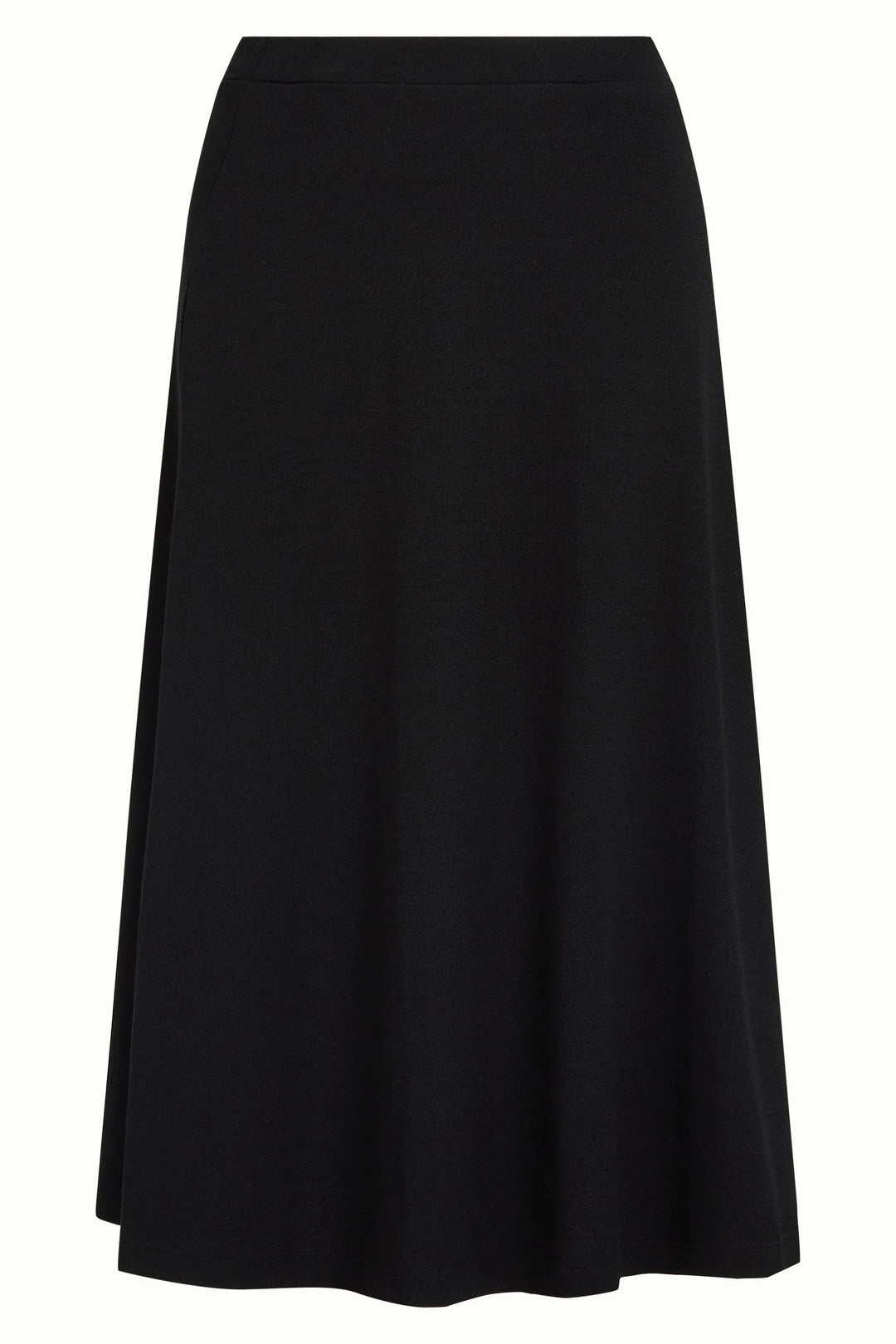Falda Juno Milano Crepe Negro