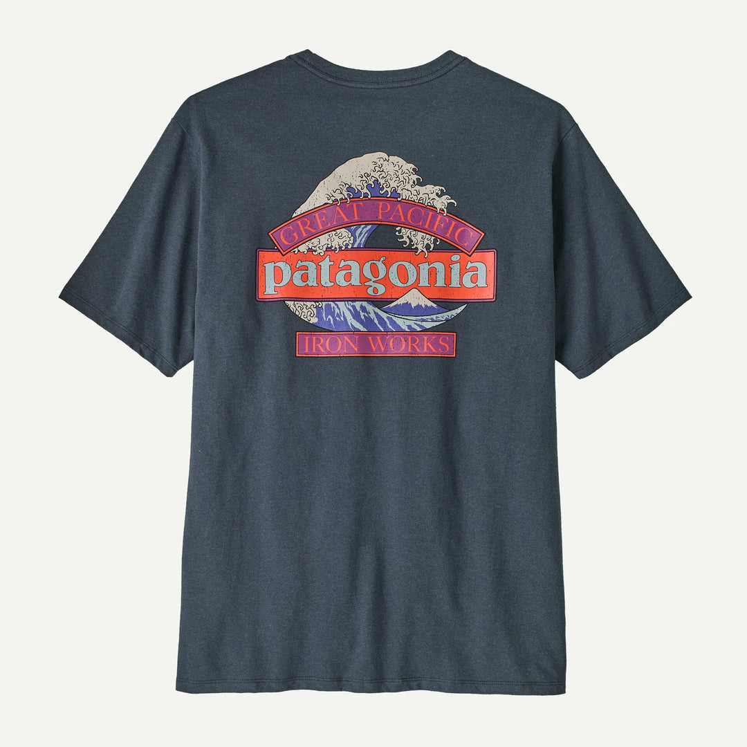 Camiseta Great Waves Responsibili-Tee Summit Blue
