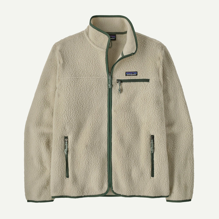 Chaqueta Retro Pile Jkt Pelican w/Canopy Green