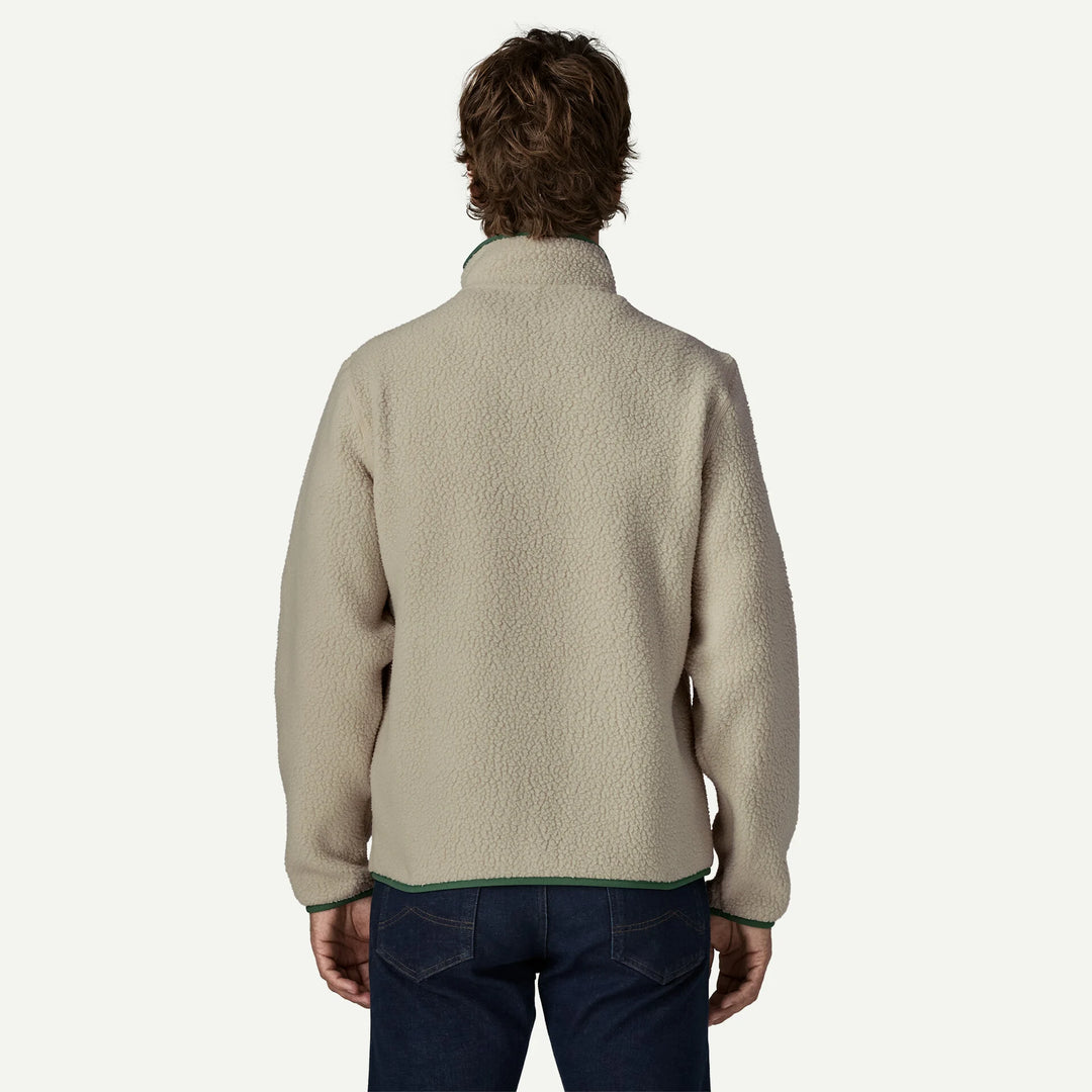 Chaqueta Retro Pile Jkt Pelican w/Canopy Green