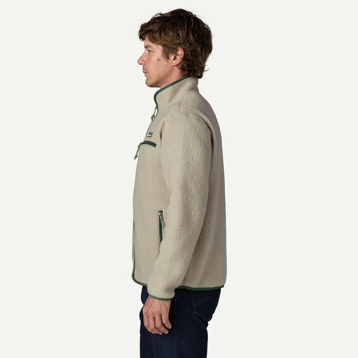 Chaqueta Retro Pile Jkt Pelican w/Canopy Green