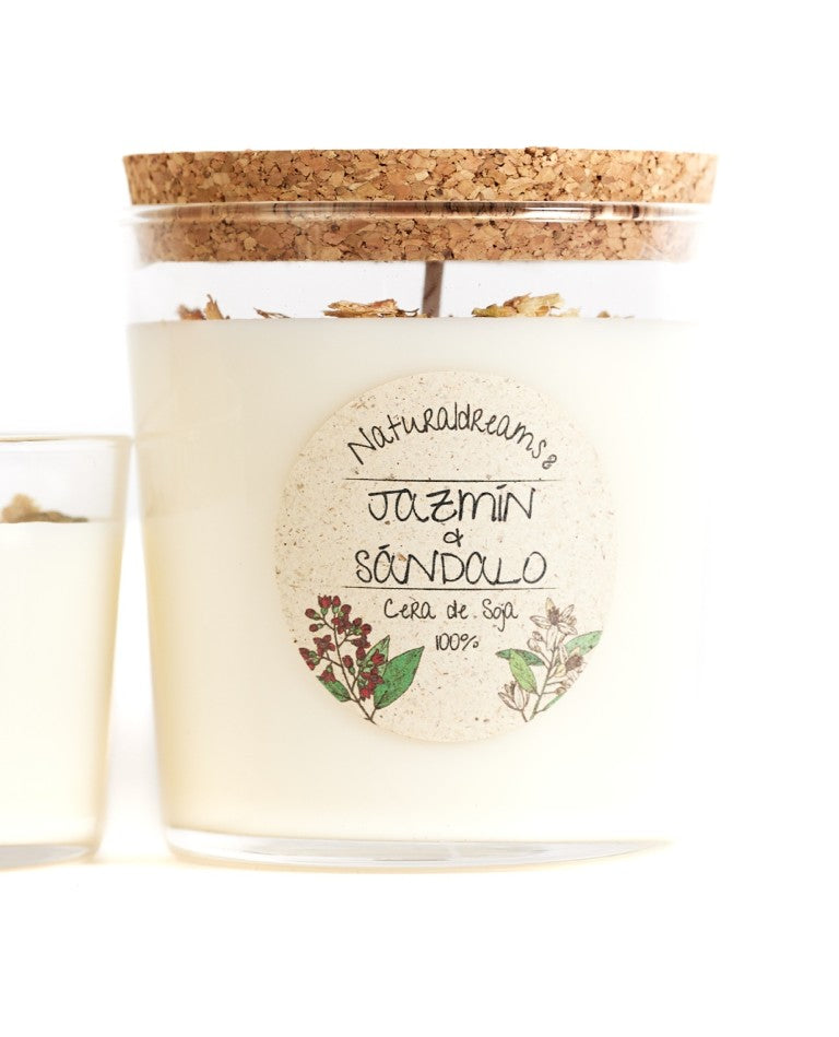 Vela aromática Cera de Soja 1 mecha