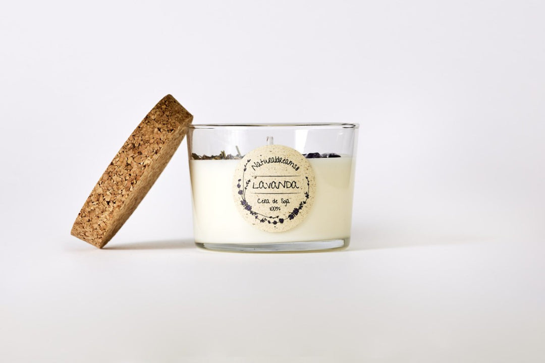 Vela aromática Cera de Soja 1 mecha