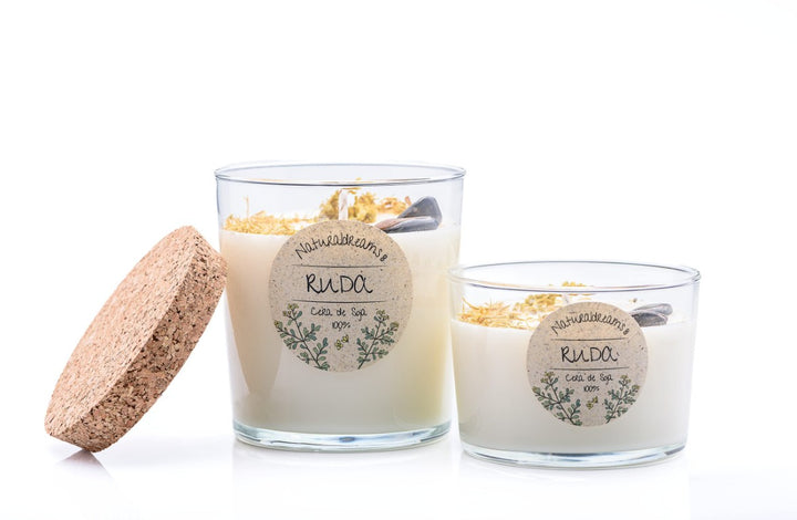 Vela aromática Cera de Soja 1 mecha