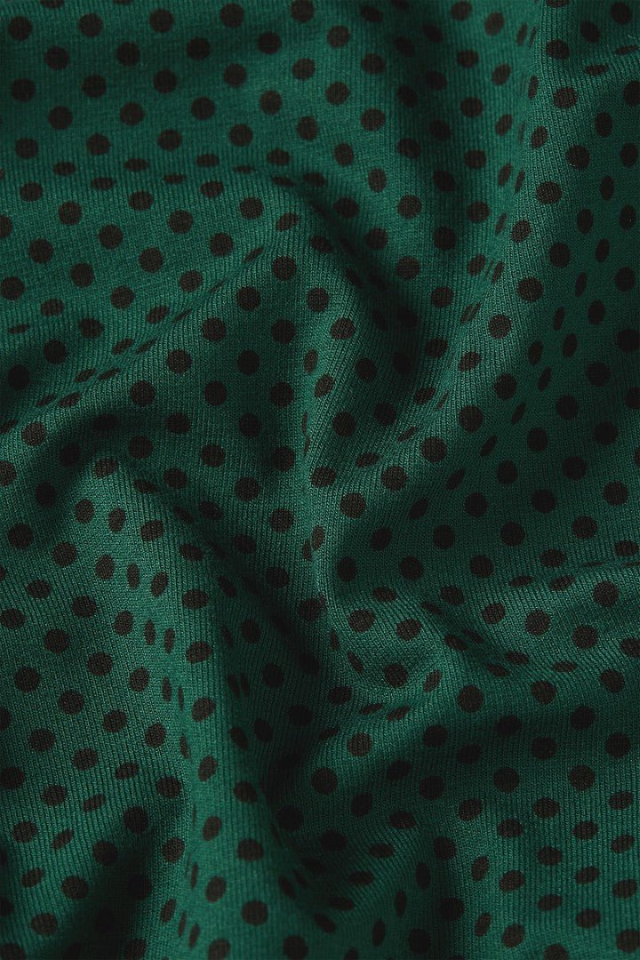 Blusa Carina Piper Botanical Green - Olokuti