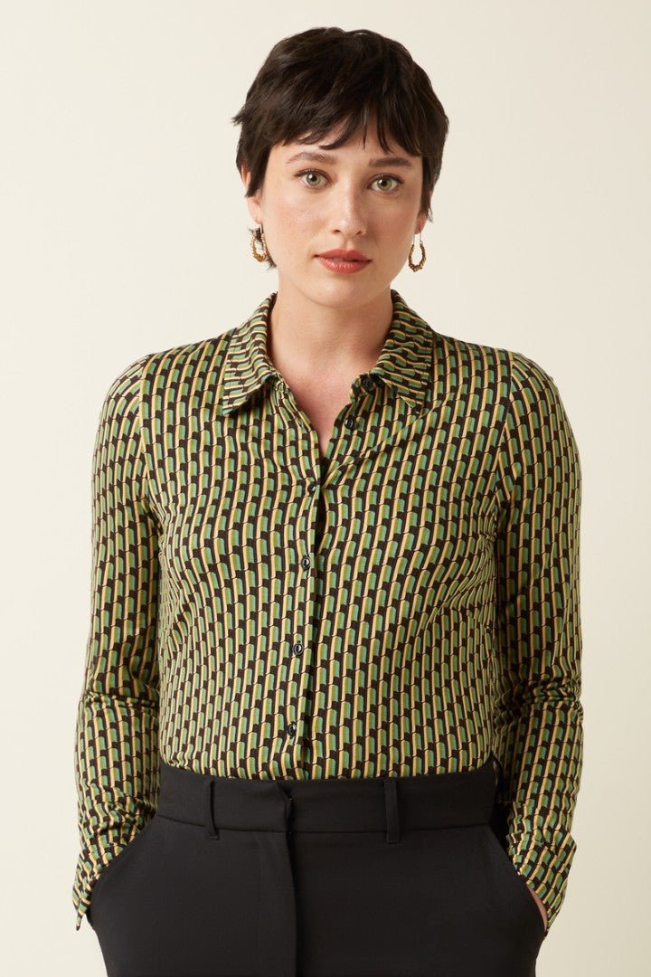 Blusa Gauzy Negro - Olokuti