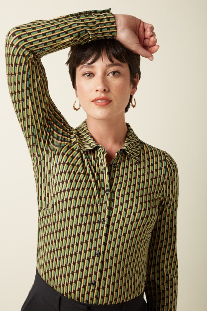 Blusa Gauzy Negro - Olokuti