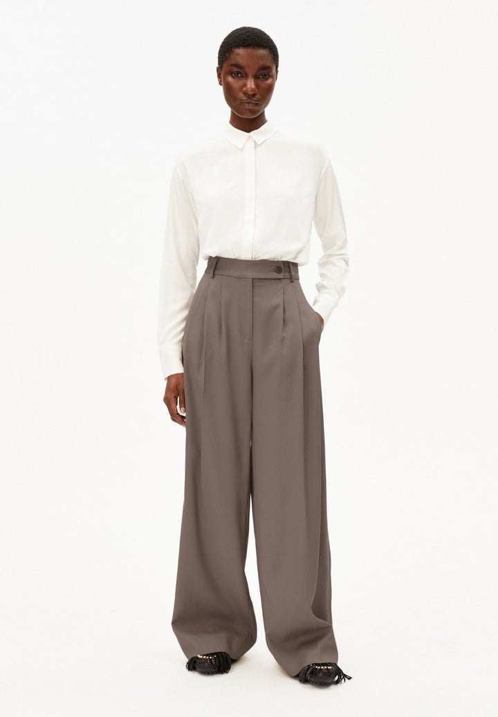 Blusa LARISAANA LONGSLEEVE Blanco - Olokuti