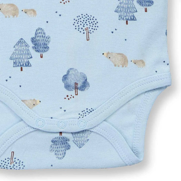 Body bebé m/l VARIN Woodland Light Blue - Olokuti