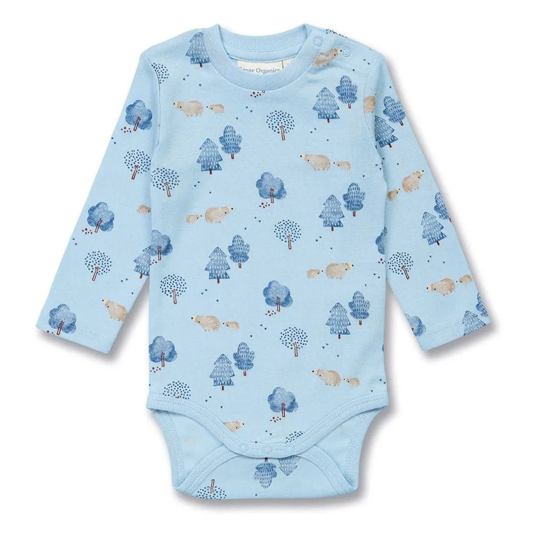 Body bebé m/l VARIN Woodland Light Blue - Olokuti