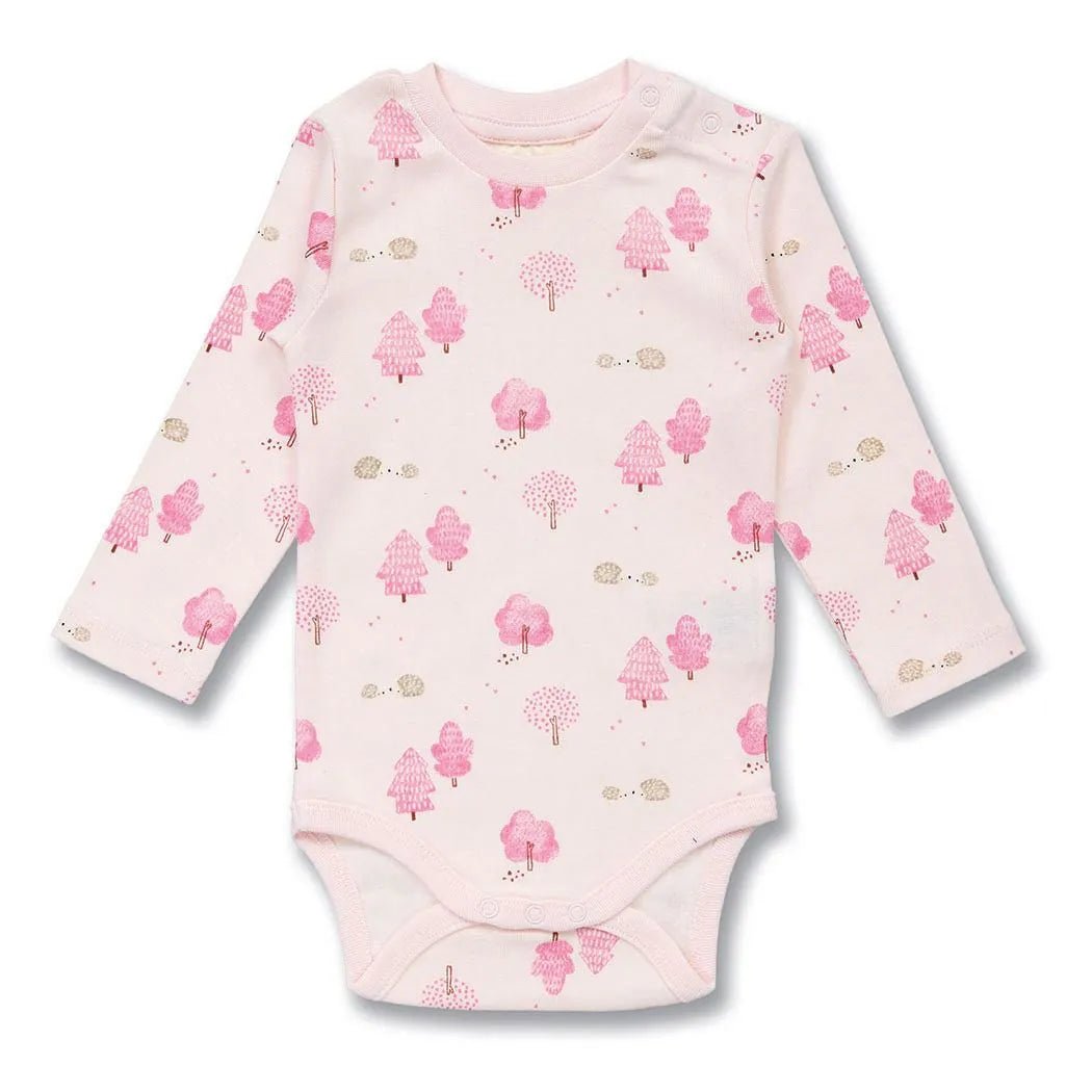 Body bebé m/l VARIN Woodland Light Pink - Olokuti