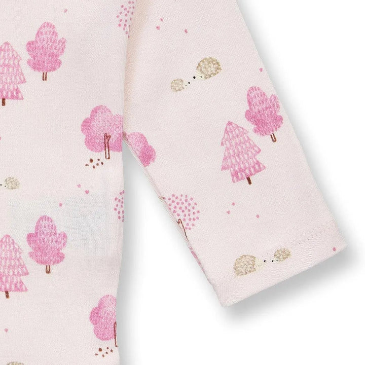 Body bebé m/l VARIN Woodland Light Pink - Olokuti