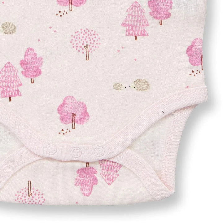 Body bebé m/l VARIN Woodland Light Pink - Olokuti