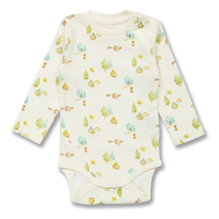 Body bebé m/l VARIN Woodland White - Olokuti